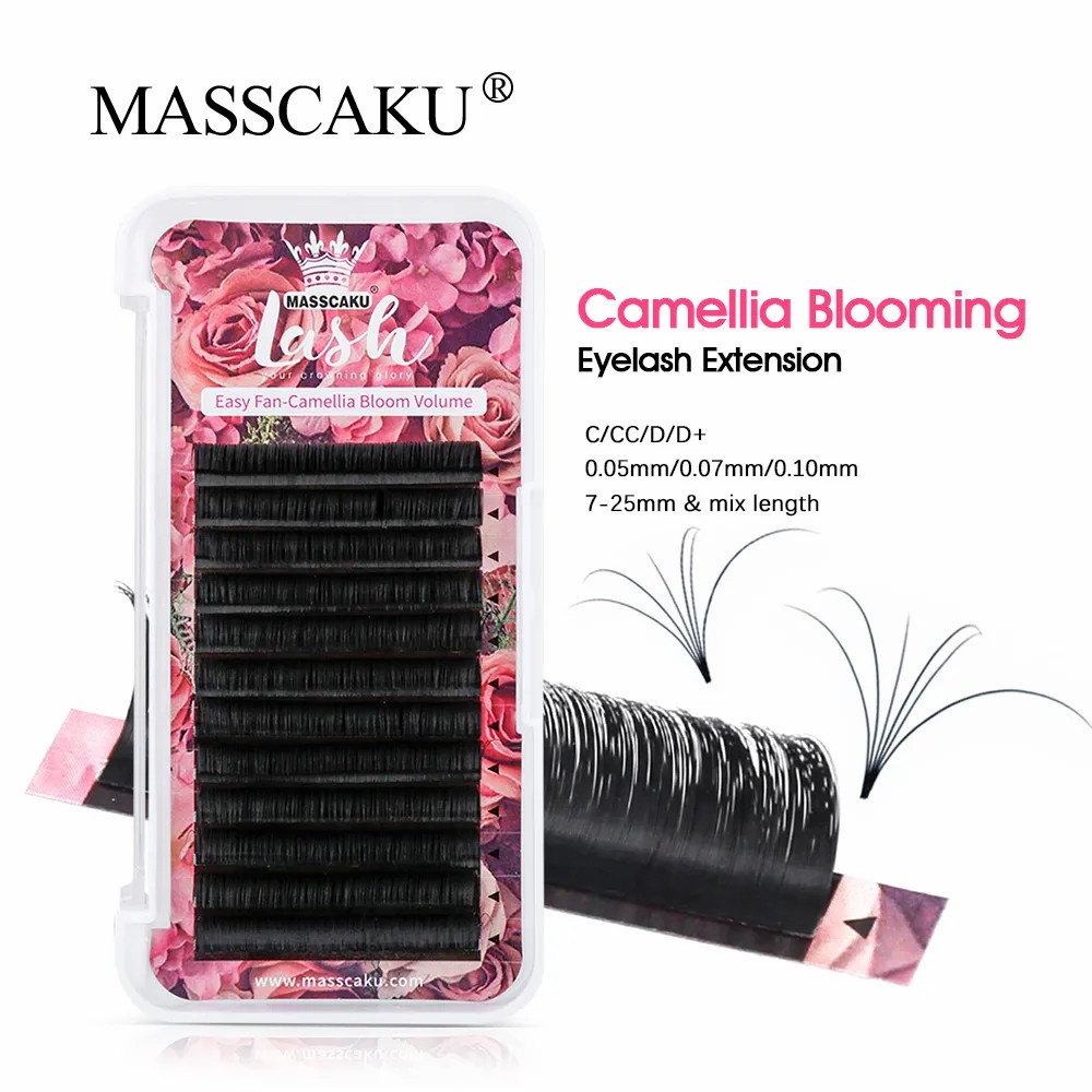 Eyelash Extension Mega Volume - MASSCAKU Extension Ciglia Volume Effetto Ventaglio