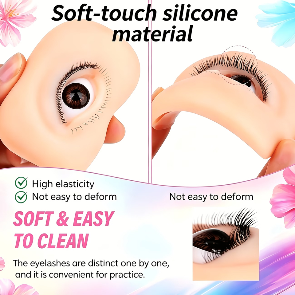 Eyelash Extension Doll Eye - Modello di Occhi per Estensione Ciglia