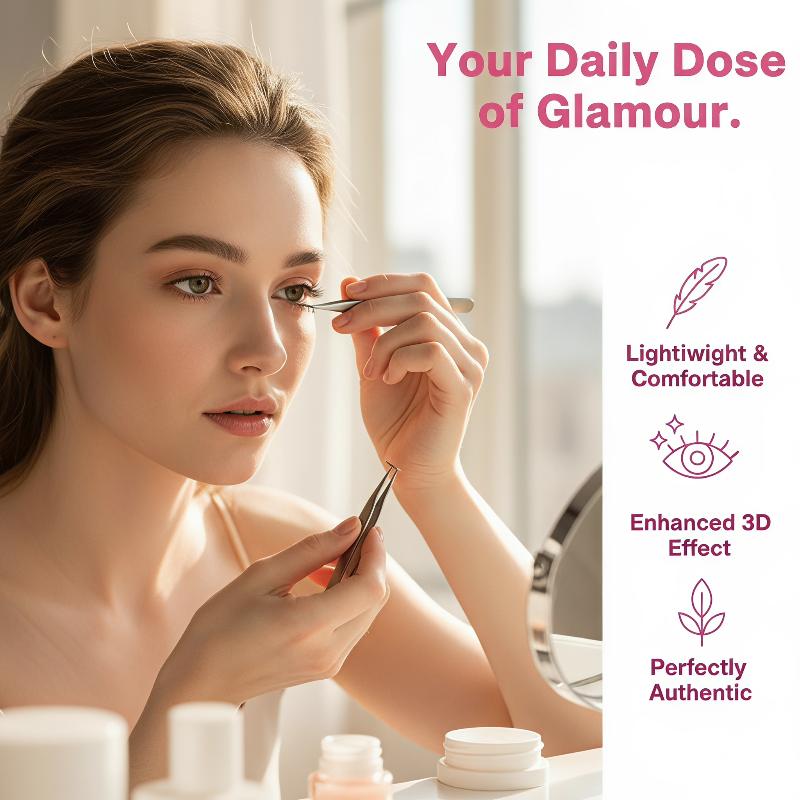 Eyelash Extension Cluster - Set di Ciglia Finte Inferiori Adesive