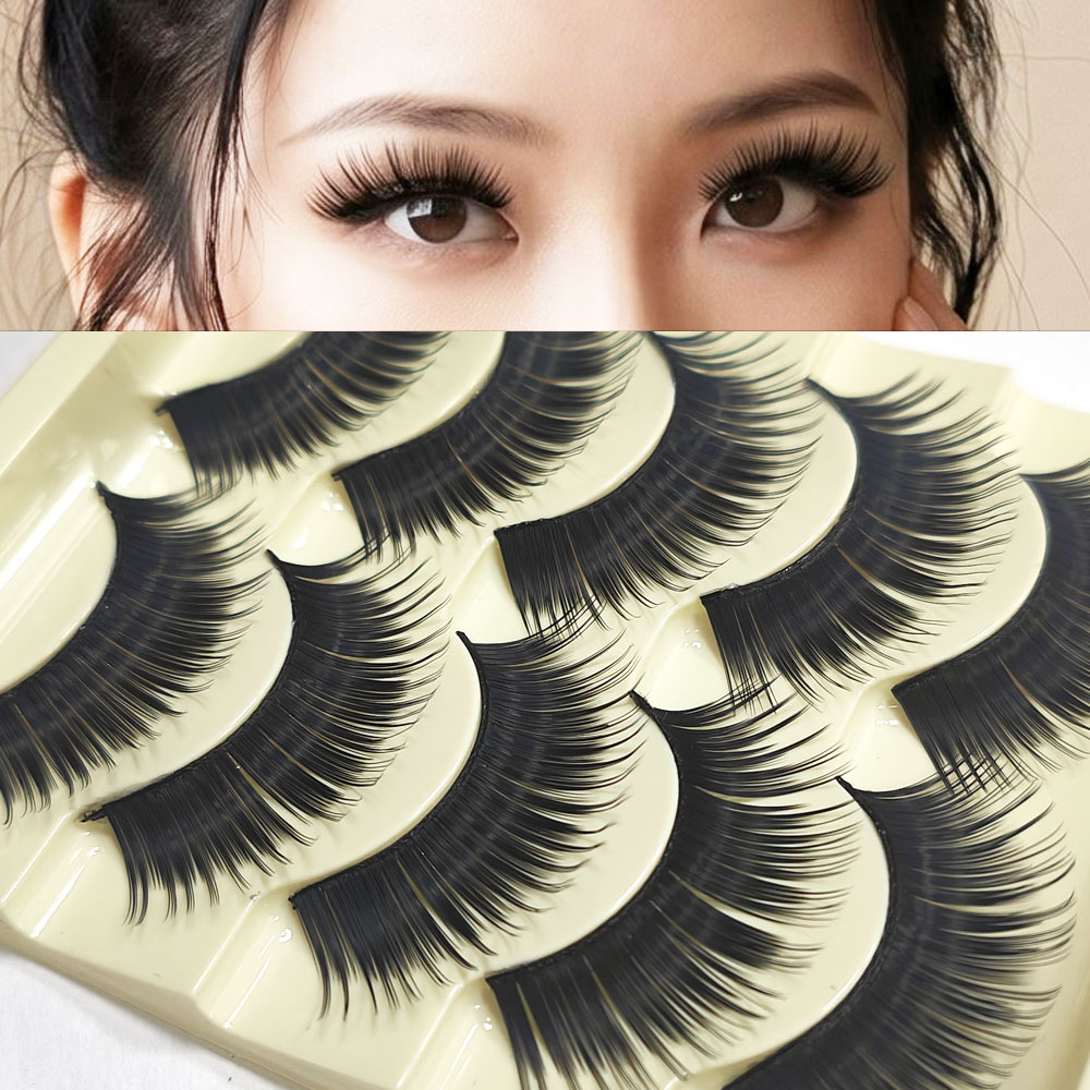 Eyelash Extension Doll Eye - ICYCHEER Trucco Spessa ciglia Lunghe Ciglia