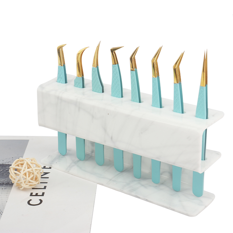 Lash Extension Tweezers - Espositore per Pinzette a 8 Fori,