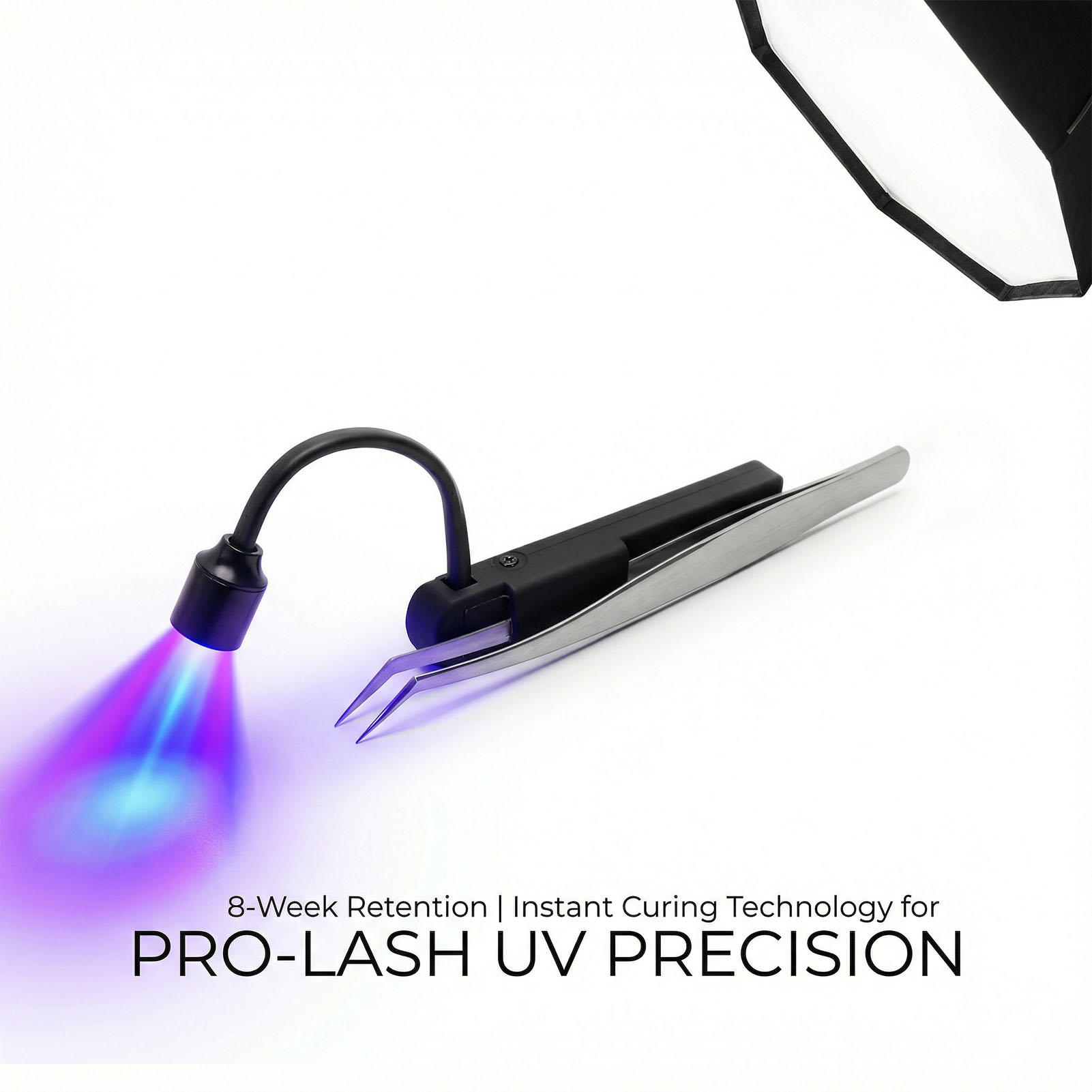 Lash Extension Tweezers - Lampada LED per Ciglia 1W 395nm,