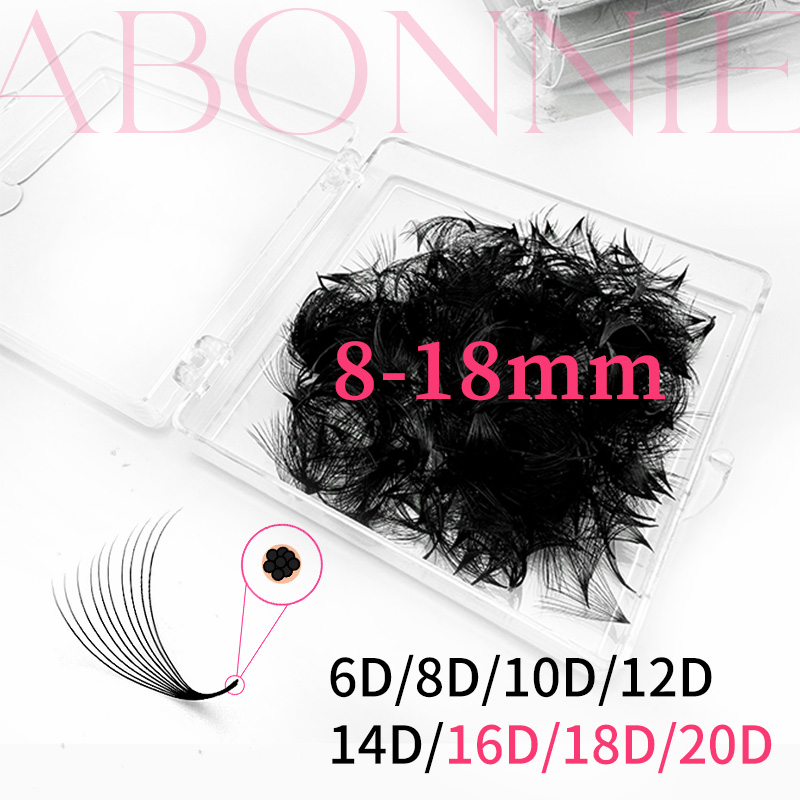 Abonnie 14D Premade Fan Pointy - Eyelash Extension Mega Volume recensione e prezzo