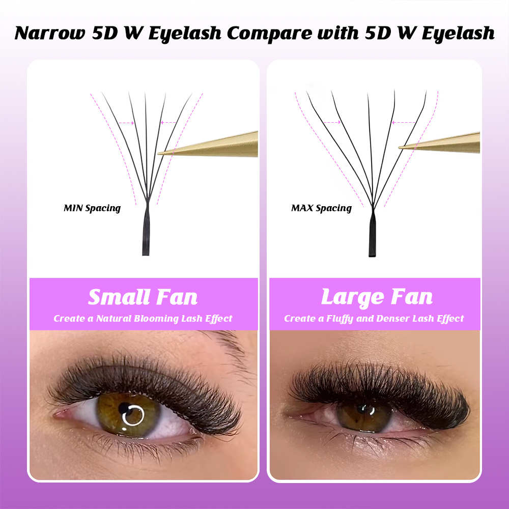 MASSCAKU Ciglia Finte Strette  - Eyelash Extension Volume Styles recensione e prezzo