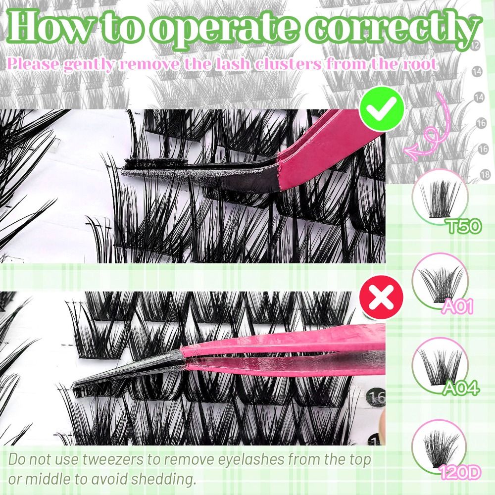Ciglia Finte Effetto Naturale, - Eyelash Extension Cluster recensione e prezzo
