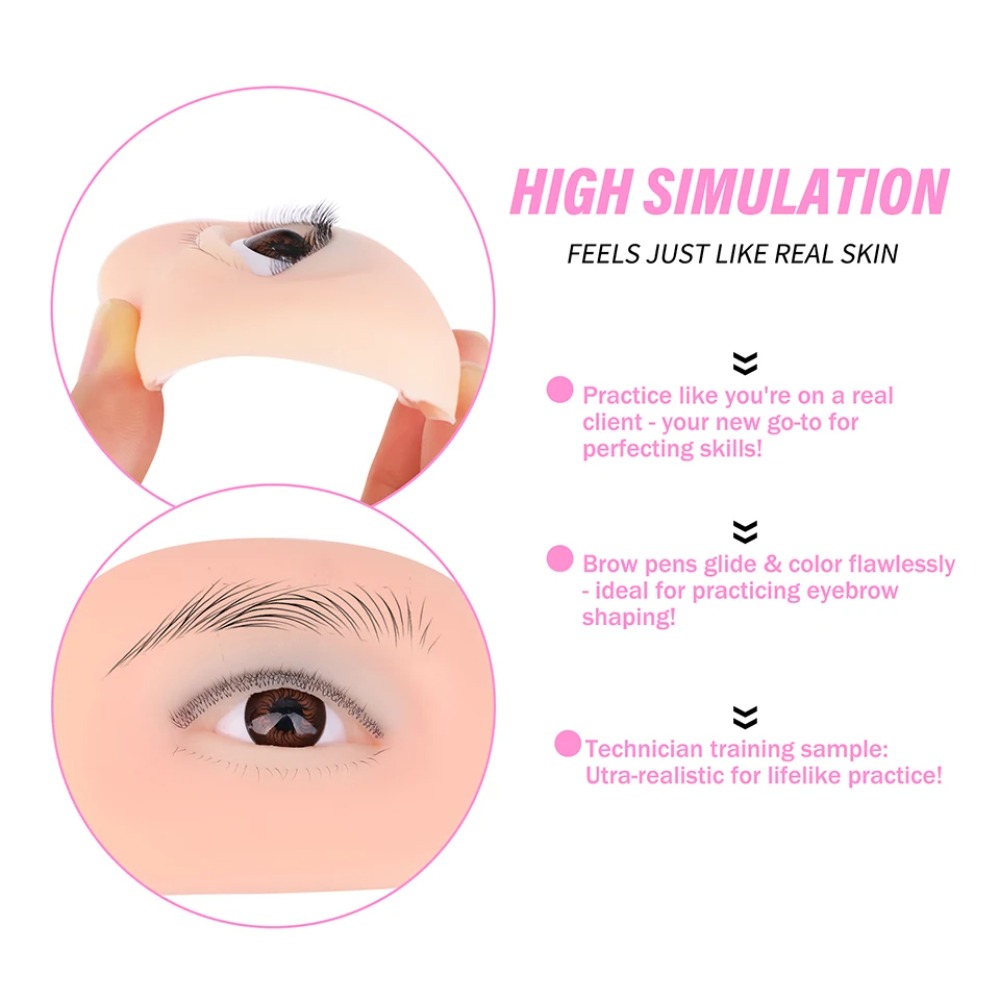 Modello di Occhio in Silicone  - Eyelash Extension Doll Eye recensione e prezzo