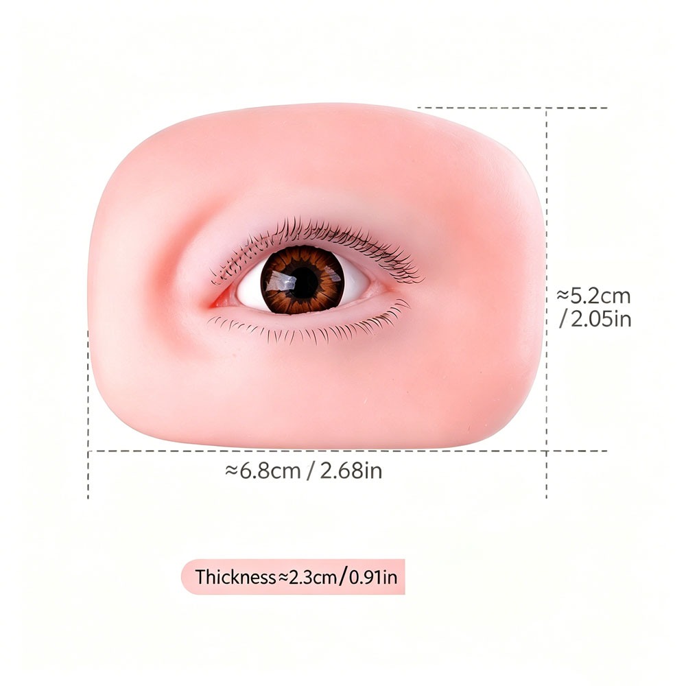 Modello di Occhio in Silicone  - Eyelash Extension Doll Eye recensione e prezzo