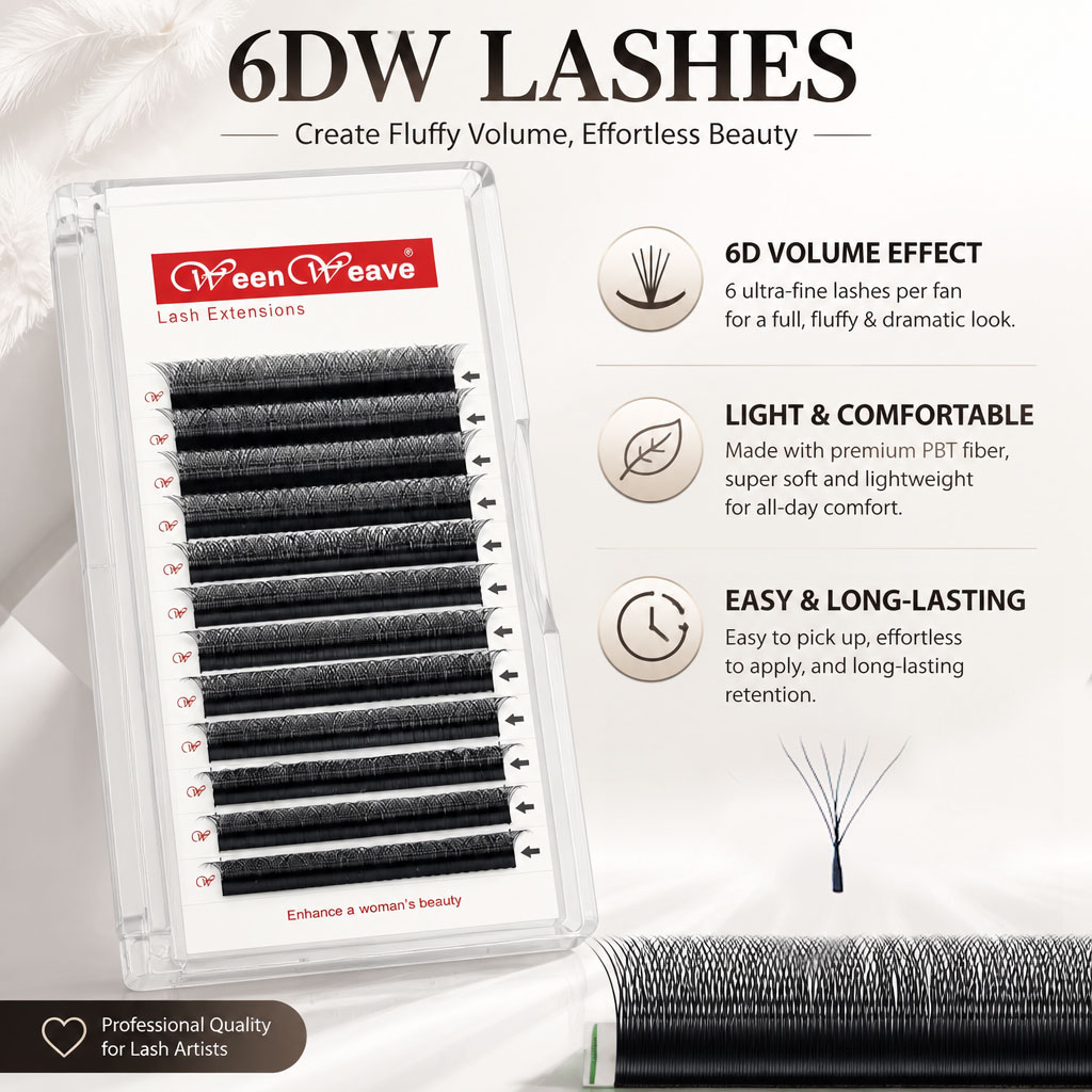 WeenWeave 6D W Style Estension - Eyelash Extension Volume Styles recensione e prezzo