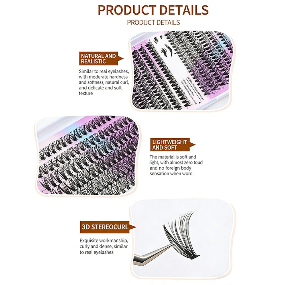 Kit Extension Ciglia Finte Eff - Eyelash Extension Cluster recensione e prezzo