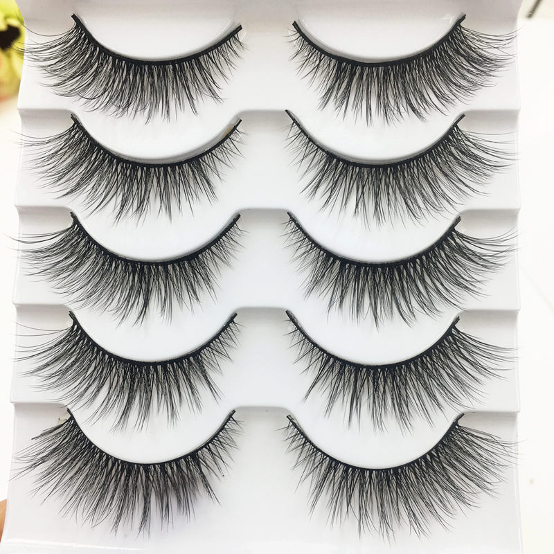 Nuove 5 paia di ciglia finte 3 - Eyelash Extension Doll Eye recensione e prezzo