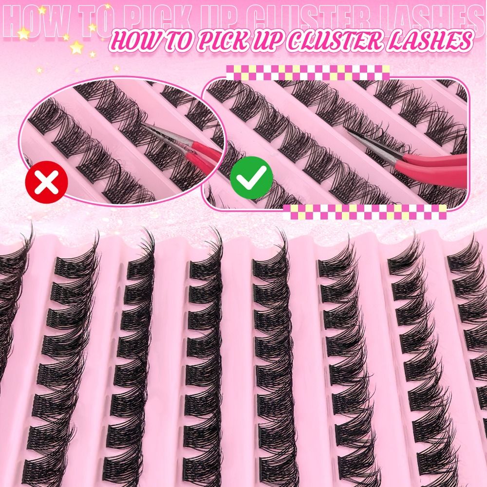 Ciglia Finte dall'Aspetto Natu - Eyelash Extension Cluster recensione e prezzo