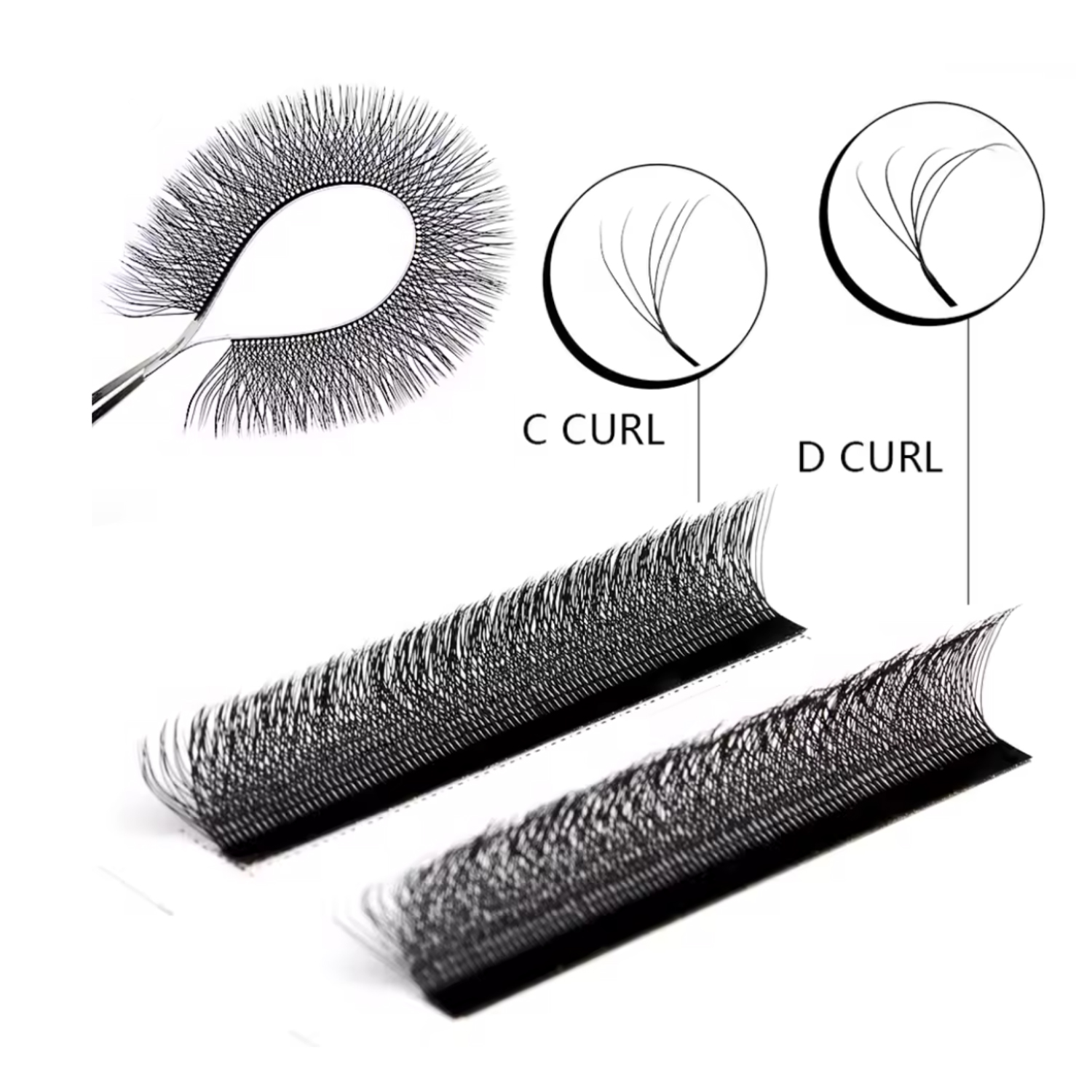 TDANCE W‑Style Ciglia Volumino - Eyelash Extension Volume Styles recensione e prezzo