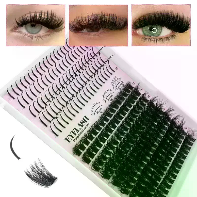 Kit Ciglia a Ciuffetti, Ciglia - Eyelash Extension Cluster recensione e prezzo