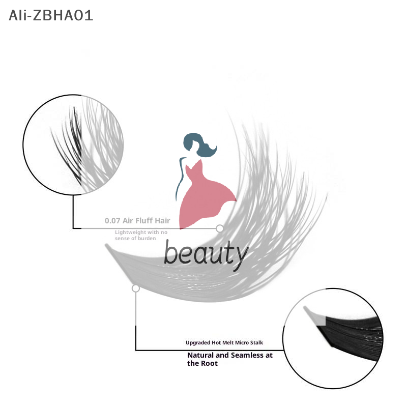 Ciglia Finte 3D Effetto Visone - Eyelash Extension Cluster recensione e prezzo